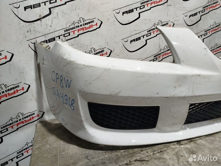 Бампер mazda premacy CP8W cpew C14550031B08 2 модель передний белый, A3D QA4918