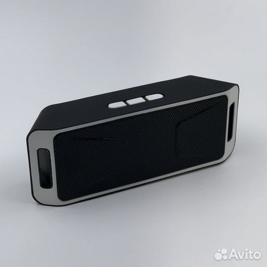 Колонка Bluetooth SC-308 цв. чёрный / белый
