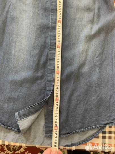 Джинсовое Платье- Рубашка Esmara