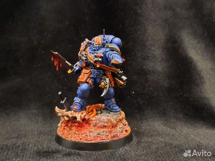 Warhammer 40k SM Lieutenant with Combi-Weapon: