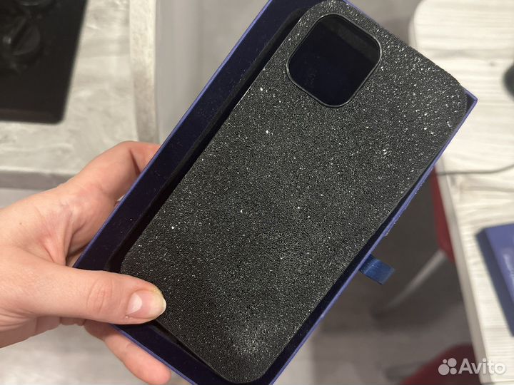 Чехол на iPhone 12 pro max swarovski