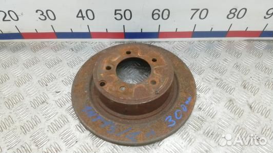 Диск тормозной задний dodge caliber (1NT13LR01)