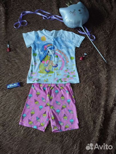 Детские шорты и футболка