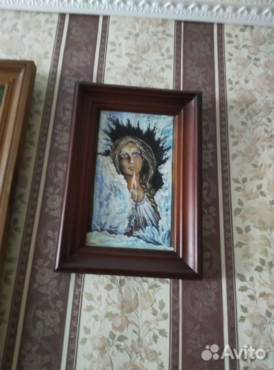 Картина маслом на холсте бу