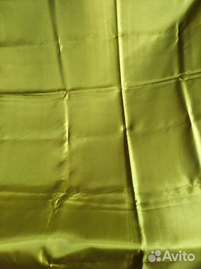 Отрез ткани на подклад, цвет киви 2,9 м