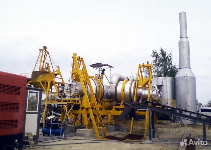 Мобильный асфальтобетонный завод QLB-80 (80 т/ч)