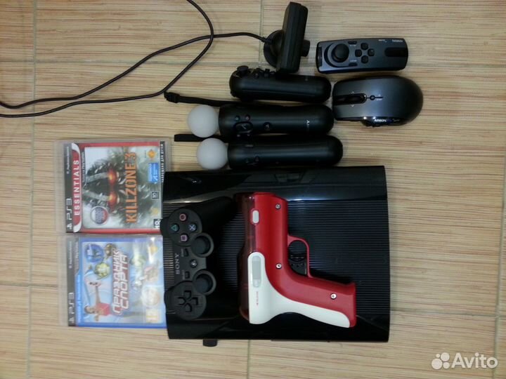 PS3 super slim 500Gb+ Imon PS elit+ move+ camera