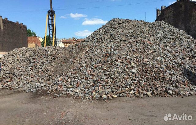 Дробленный бетон