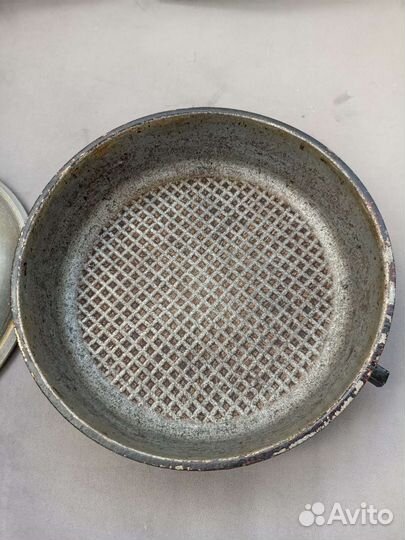 Сковорода сотейник СССР с крышкой