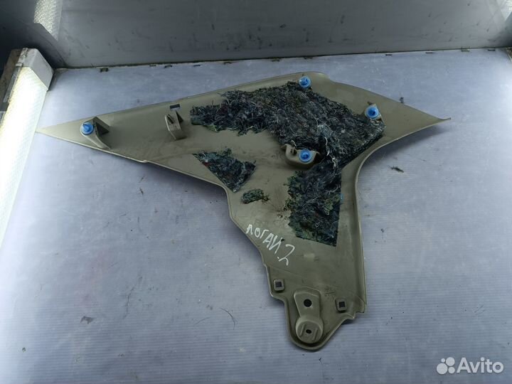 Обшивка задней правой стойки Renault Logan 2