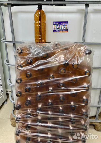 Бутылки пэт горло 28 мм, объем 1 и 1.5 л