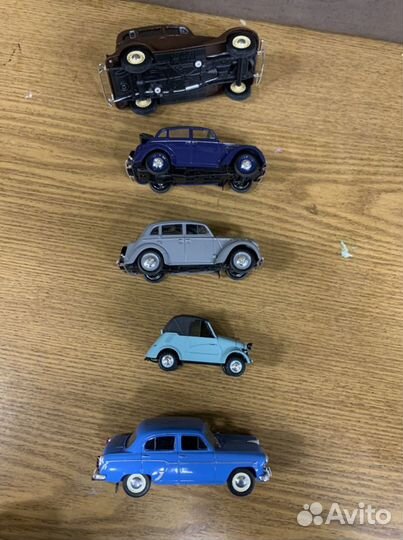 Модели авто 1:43 СССР Деагостини и наш автопром 5ш
