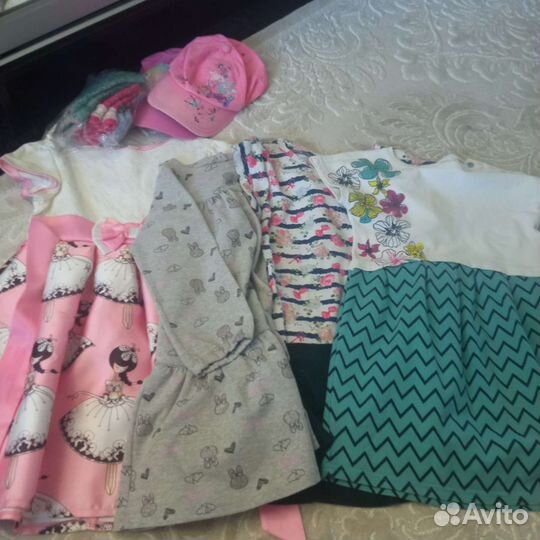 Вещи пакетом на девочку 4-5 лет