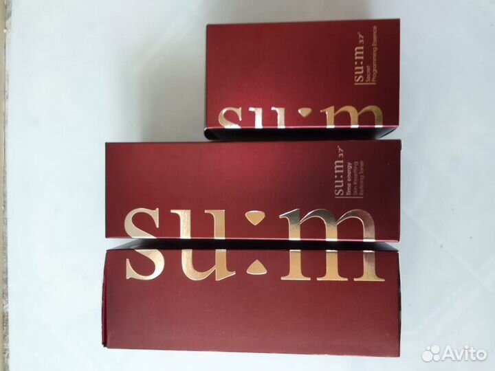 SU-M 37 косметика тоник,эмульсия