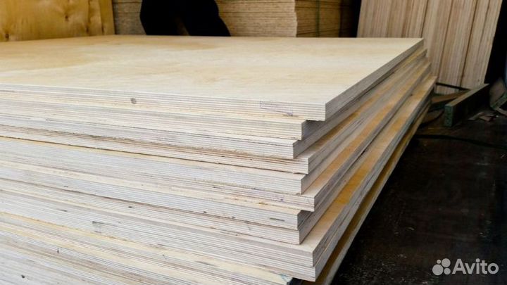 Фанера фк береза, доставка по мо