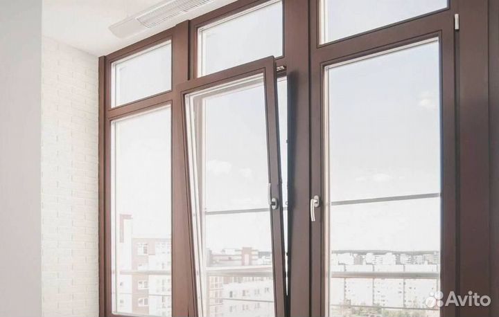 Окна и балконы новые