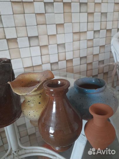 Керамические вазочки ручная работа