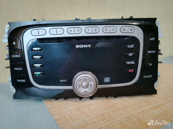 Магнитола ford focus 2 оригинал