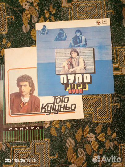 3Lp Sandra/Toto Cutugno/Pupo(VG/VG 400 самовывоз)