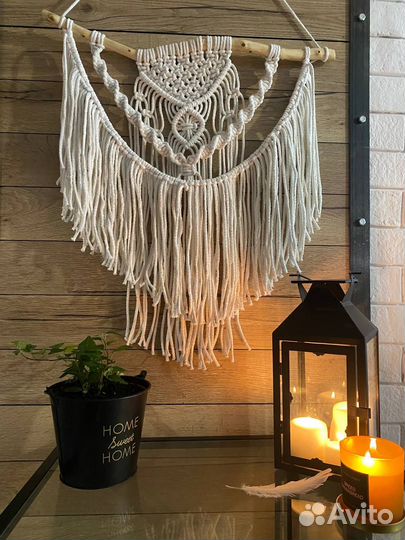 Макраме панно