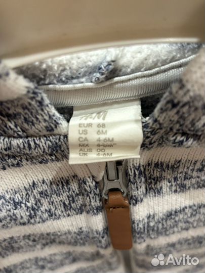 Кофта детская 68 h&m