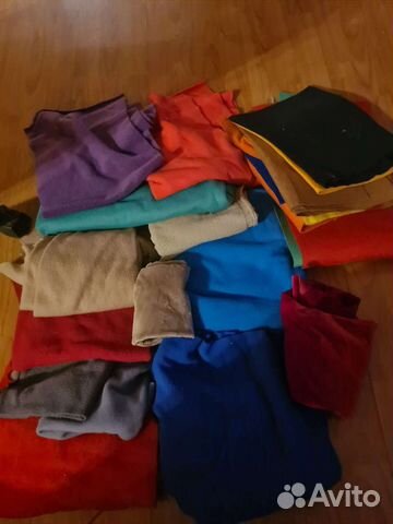 Отрез ткани флис