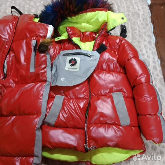 Зимний костюм для девочки