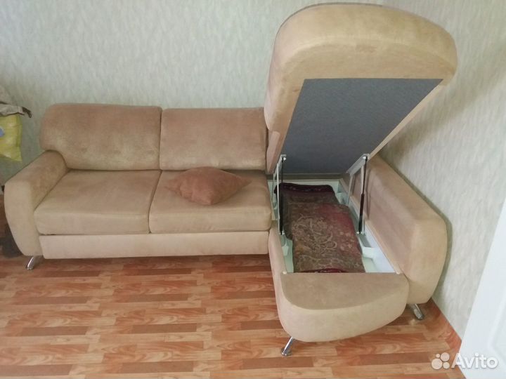 Диван угловой Сонет Фабрика 8 Марта , б/у купить в Красноярске | Авито