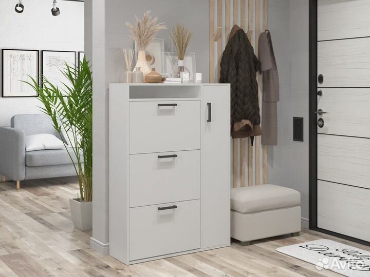 Обувница вместительная 18 пар, наличие склад