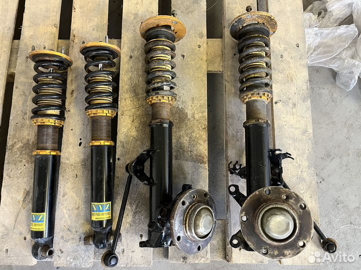 Койловеры XYZ street bmw 5 e34