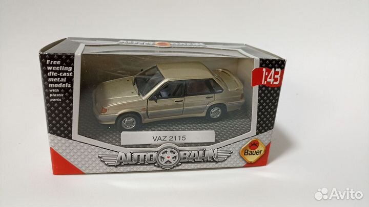 Коллекционная модель ваз 2115 1 43