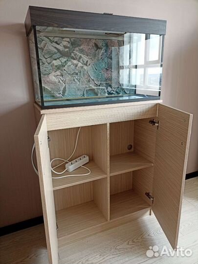 Аквариум 100 л с тумбой