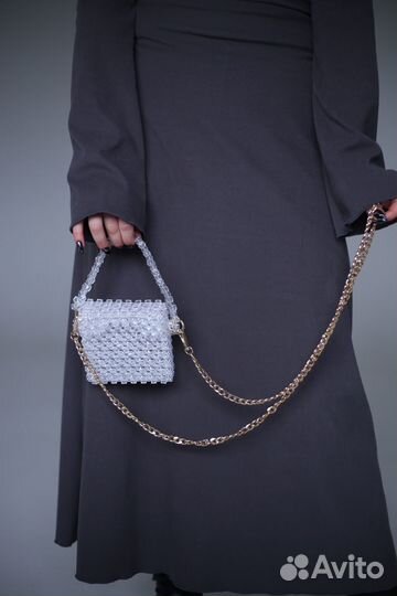 Сумка из бусин ручной работы