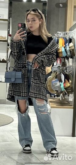 Джинсы широкие