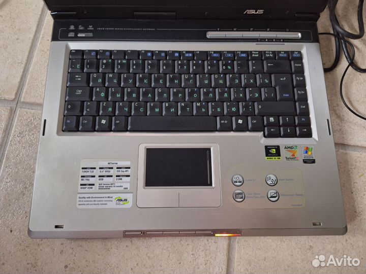 Ноутбук Asus A6t