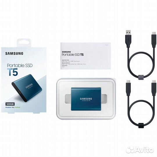 Внешний SSD-накопитель 500Gb Samsung T5 #226549