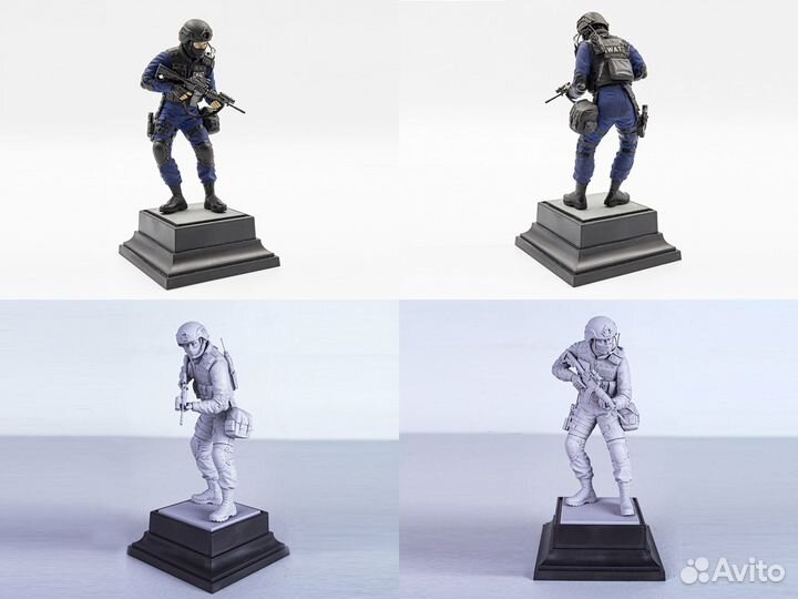 Сборная модель (миниатюра) Лидер группы S.W.A.T