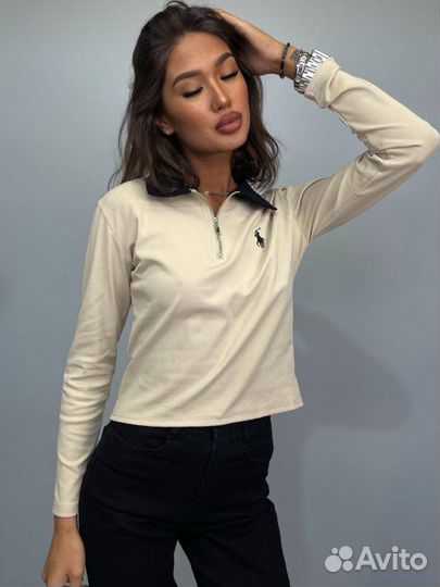 Кофта полузамок polo ralph lauren