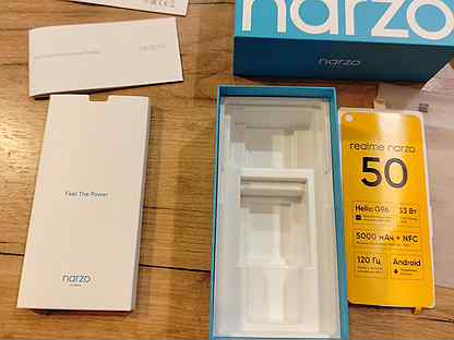 Коробка от realme narzo 50