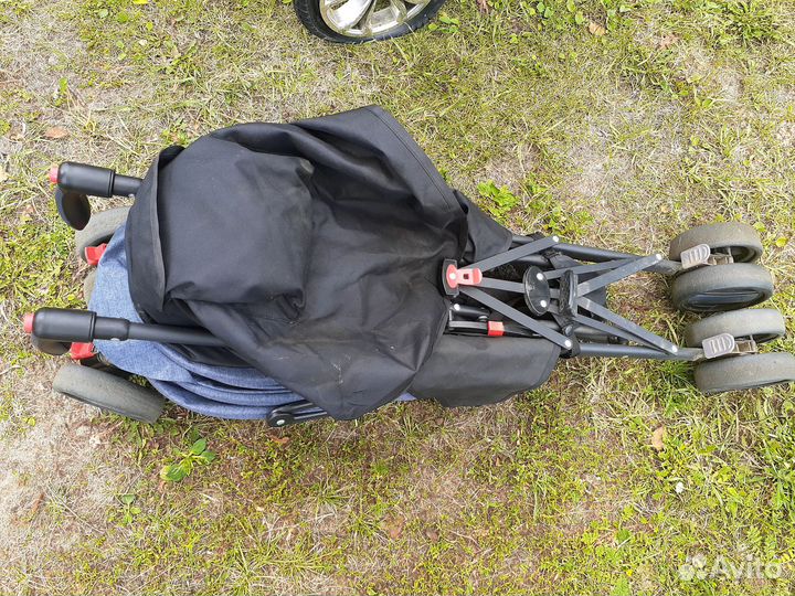 Детская прогулочная легкая коляска трость