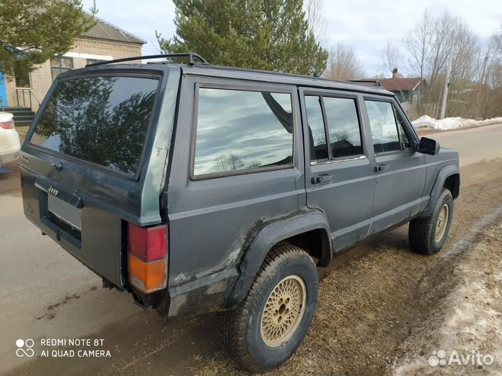 Jeep Cherokee 4.0 AT, 1990, 381 000 км