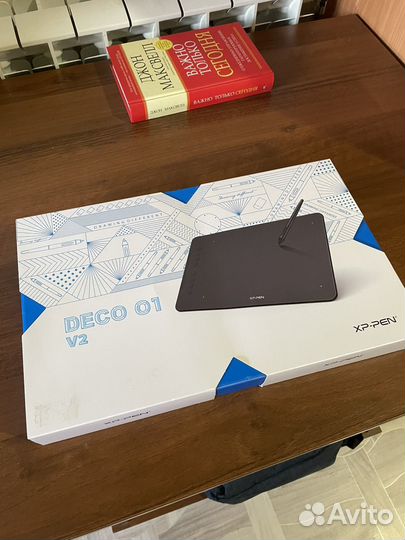 Графический планшет xp pen deco 01 v2