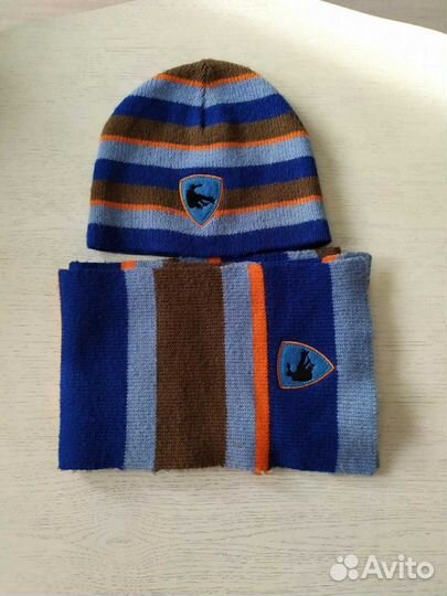 Комплект детский.Шапка и шарф