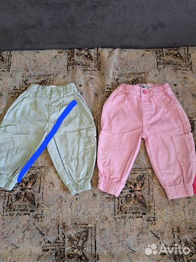 Джинсы для девочки 80