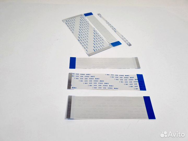 Шлейфы 10 см, шаг 1 FCC, прямые и обратные