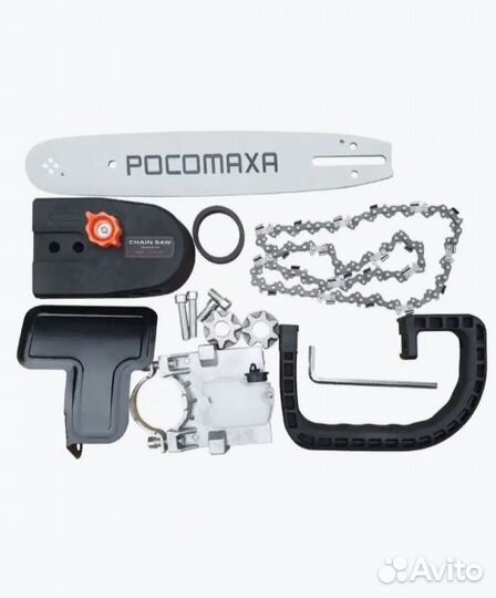 Цепная насадка-пила на ушм росомаха