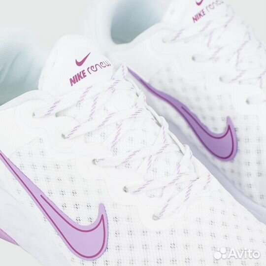 Кроссовки Nike Renew Ride 3 White Violet Wmns