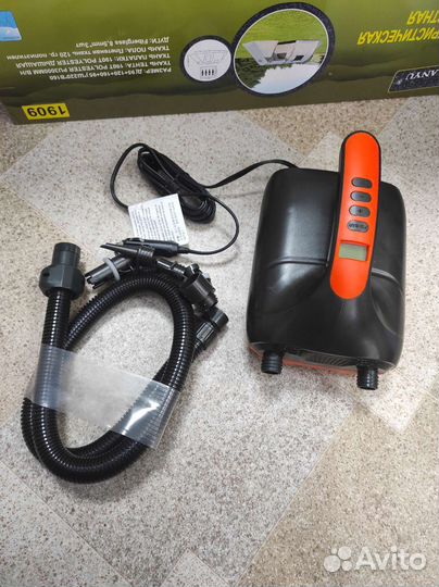 Насос электрический для надувных изделий двухступе