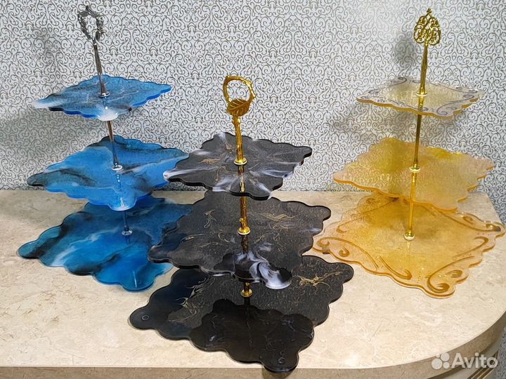 Конфетница из эпоксидной смолы