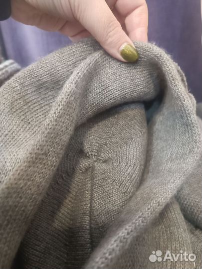 Комплект берет и шарф зимний